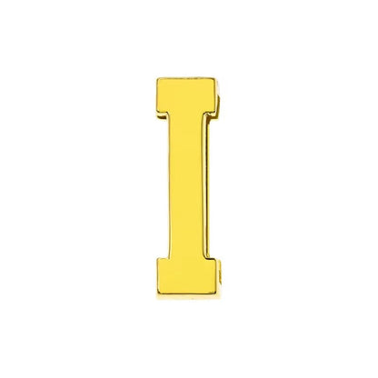Scarf Slide Letters – 30mm – 14K Gold Non Tarnish