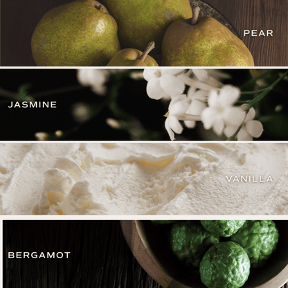 Cashmere and Vanilla Soy Candle - White Jar - 11 oz