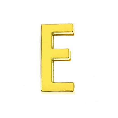 Scarf Slide Letters – 30mm – 14K Gold Non Tarnish