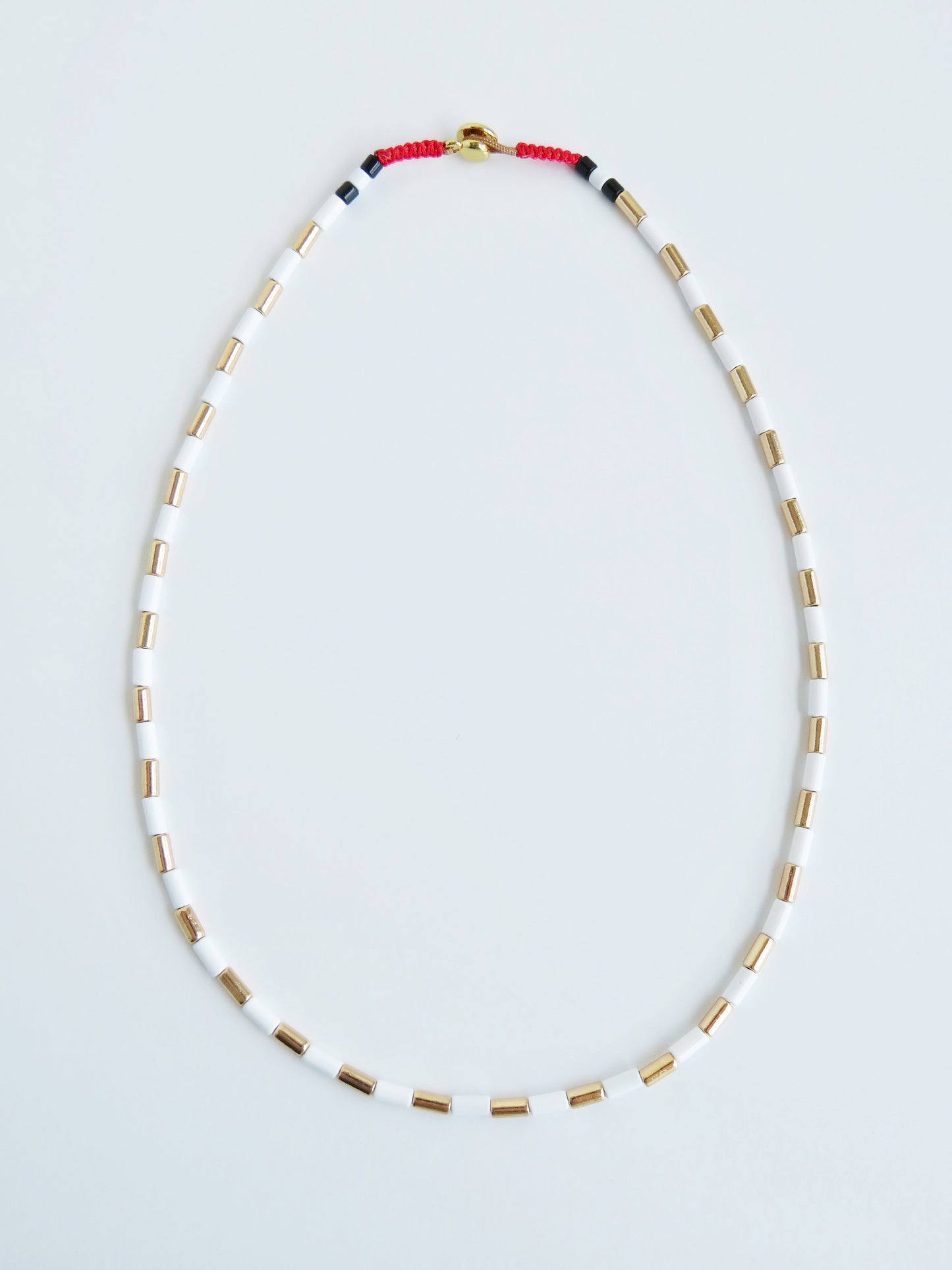 Stella Enamel Tube Necklaces