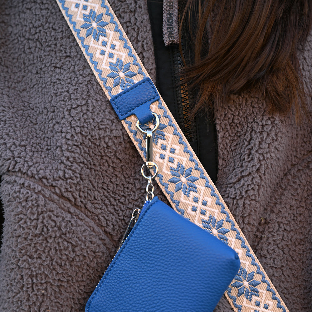 Clip & Go Strap w/RFID Pouch Starburst Pattern