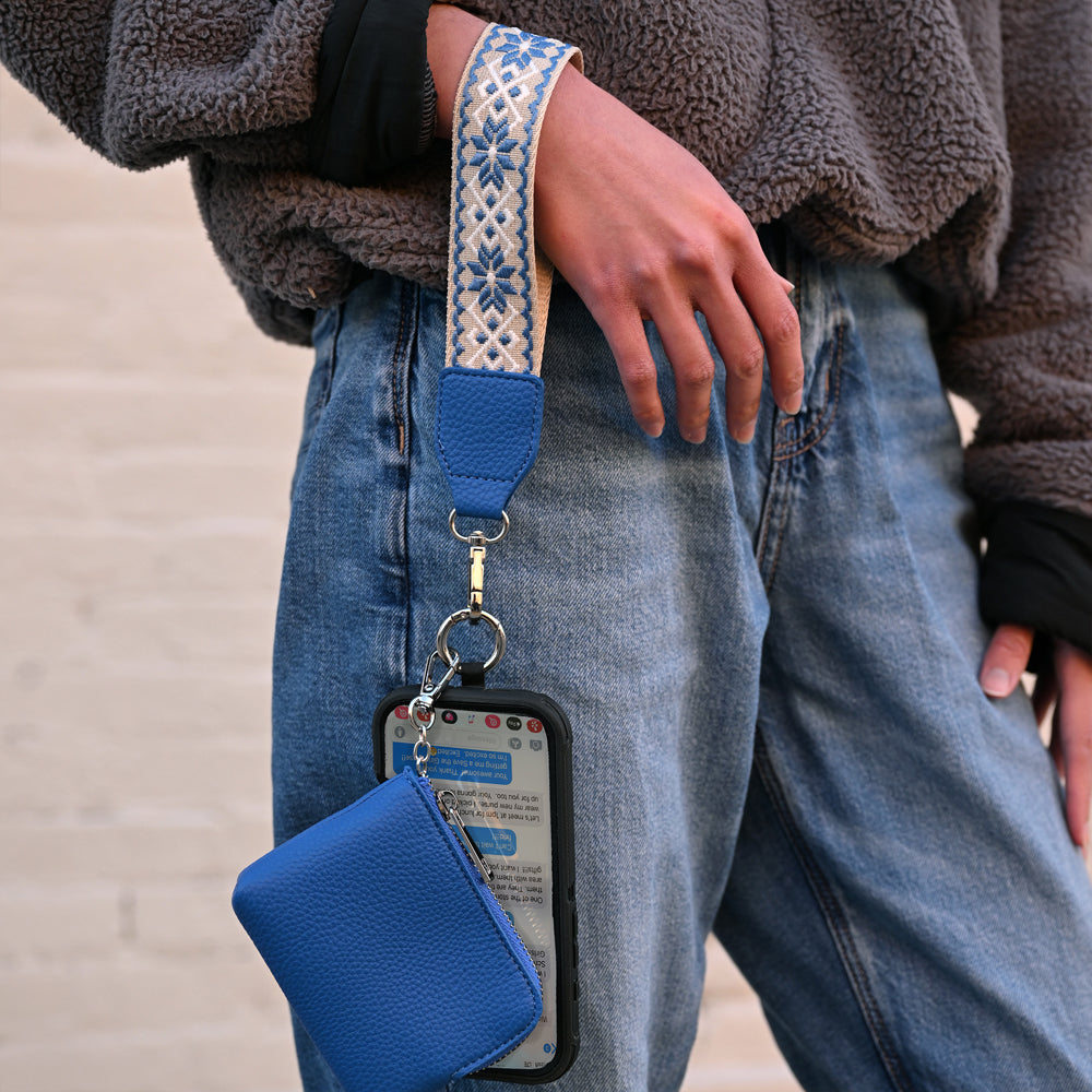 Clip & Go Strap w/RFID Pouch Starburst Pattern