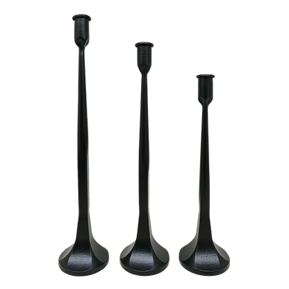 Cast Iron Taper Candle Holders