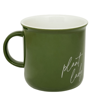 Plant Lady 11oz. Green Coffee Mug
