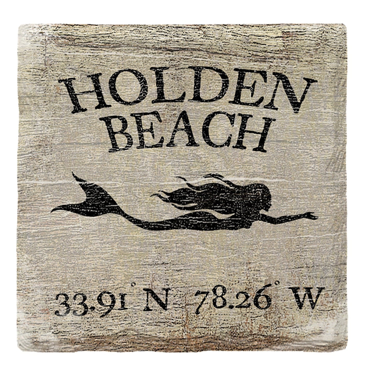 Holden Beach Mermaid | Drink Coaster Set