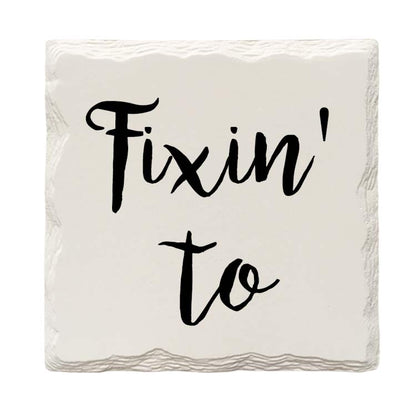 Fixin' To Drink Coaster Set