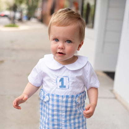 COLLARED FIRST BIRTHDAY JON JON