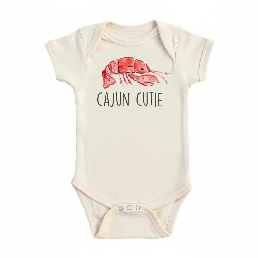 Cajun Cutie Crawfish Newborn Baby Onesie® Bodysuit GS1