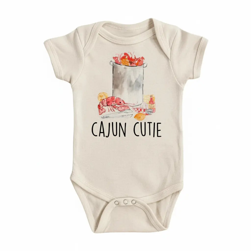 Cajun Cutie Newborn Baby Onesie® Bodysuit GS1