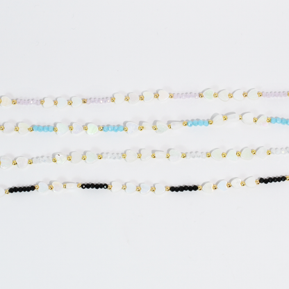 Candy Hearts Strand Necklace