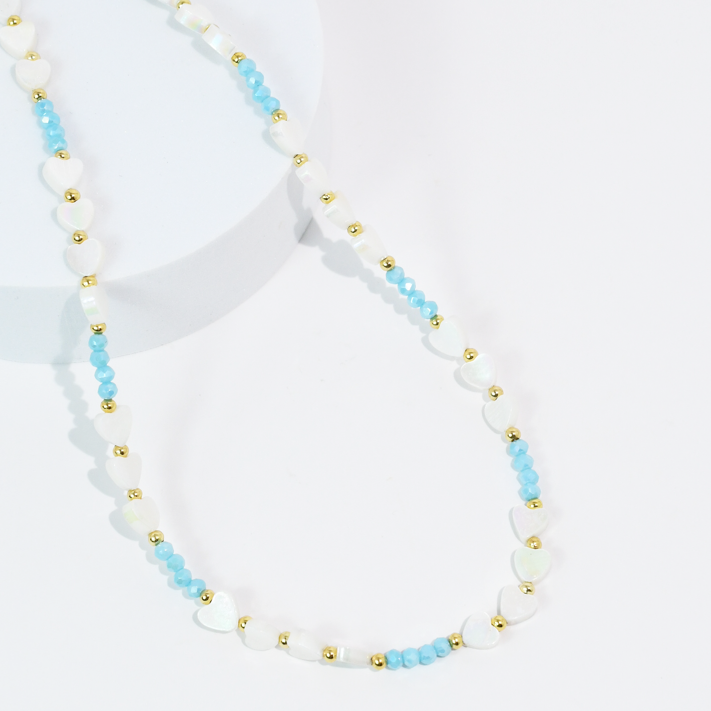 Candy Hearts Strand Necklace