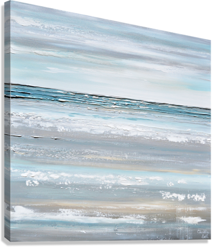 "A Breath of Fresh Air" Giclée Print Coastal Abstract Painting