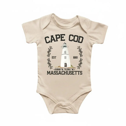 Cape Cod Massachusetts Newborn Baby Onesie® Bodysuit