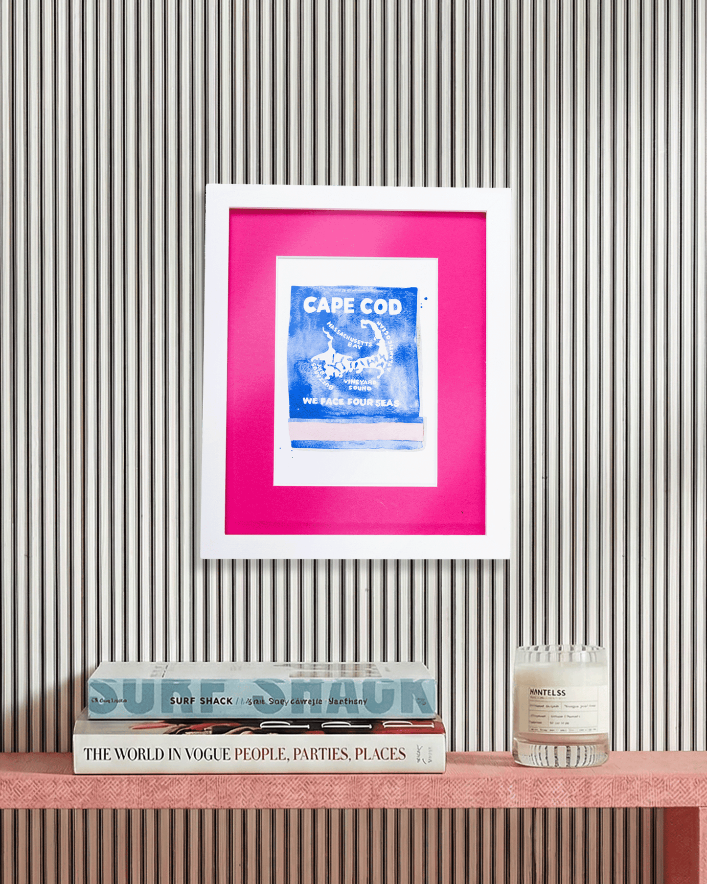Cape Cod Matchbook Art Print