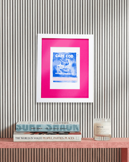 Cape Cod Matchbook Art Print