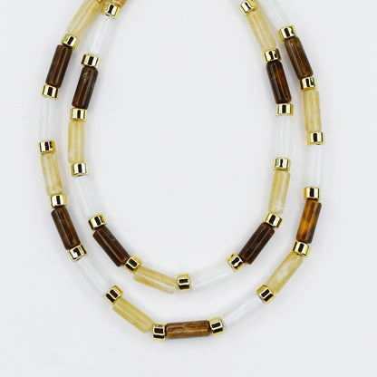 Caramel Candy Bar Chic Necklace