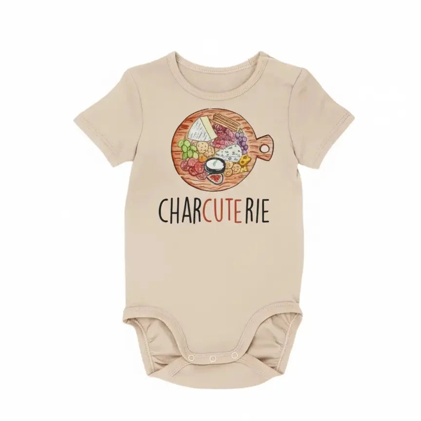 Charcuterie Cheese Newborn Baby Onesie® Bodysuit GS1