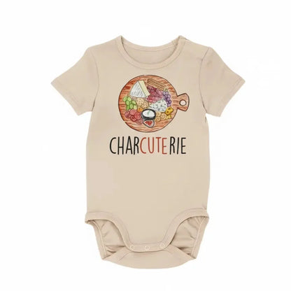 Charcuterie Cheese Newborn Baby Onesie® Bodysuit GS1