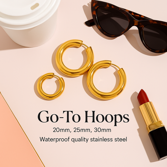 Go-To Hoops - Stainless Steel