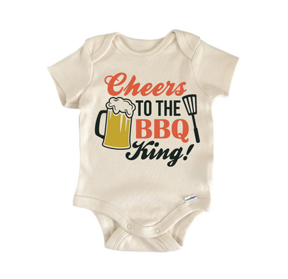Cheers Bbq Father's Day Newborn Baby Onesie® Bodysuit