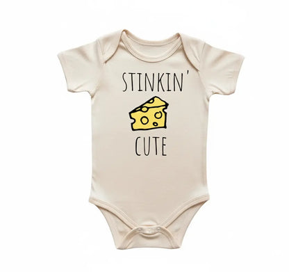 Cheese Newborn Baby Onesie® Bodysuit