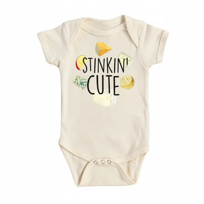 Cheese Stinkin' Newborn Baby Onesie® Bodysuit GS1