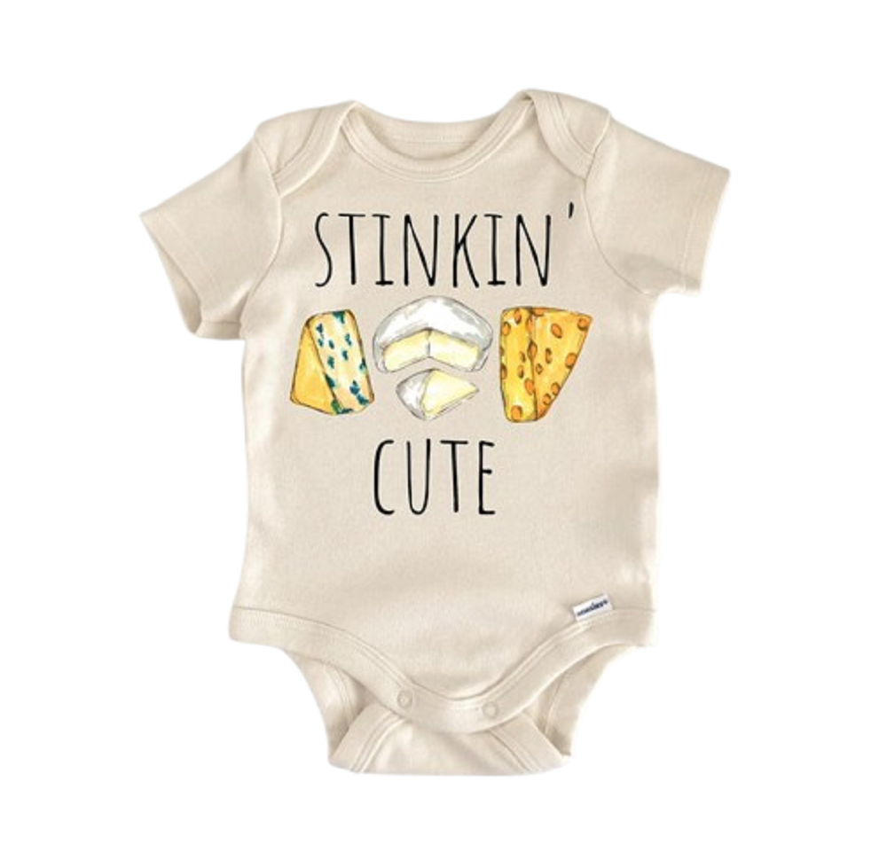 Cheese Wine Foodie Food Newborn Baby Onesie® Bodysuit