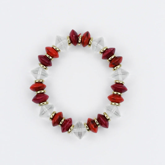 Cherry Pop Beaded Bracelet