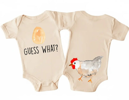 Chicken Butt Farm Newborn Gift Baby Onesie® Bodysuit