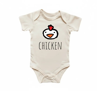 Chicken Farm Doodle Newborn Baby Onesie® Bodysuit