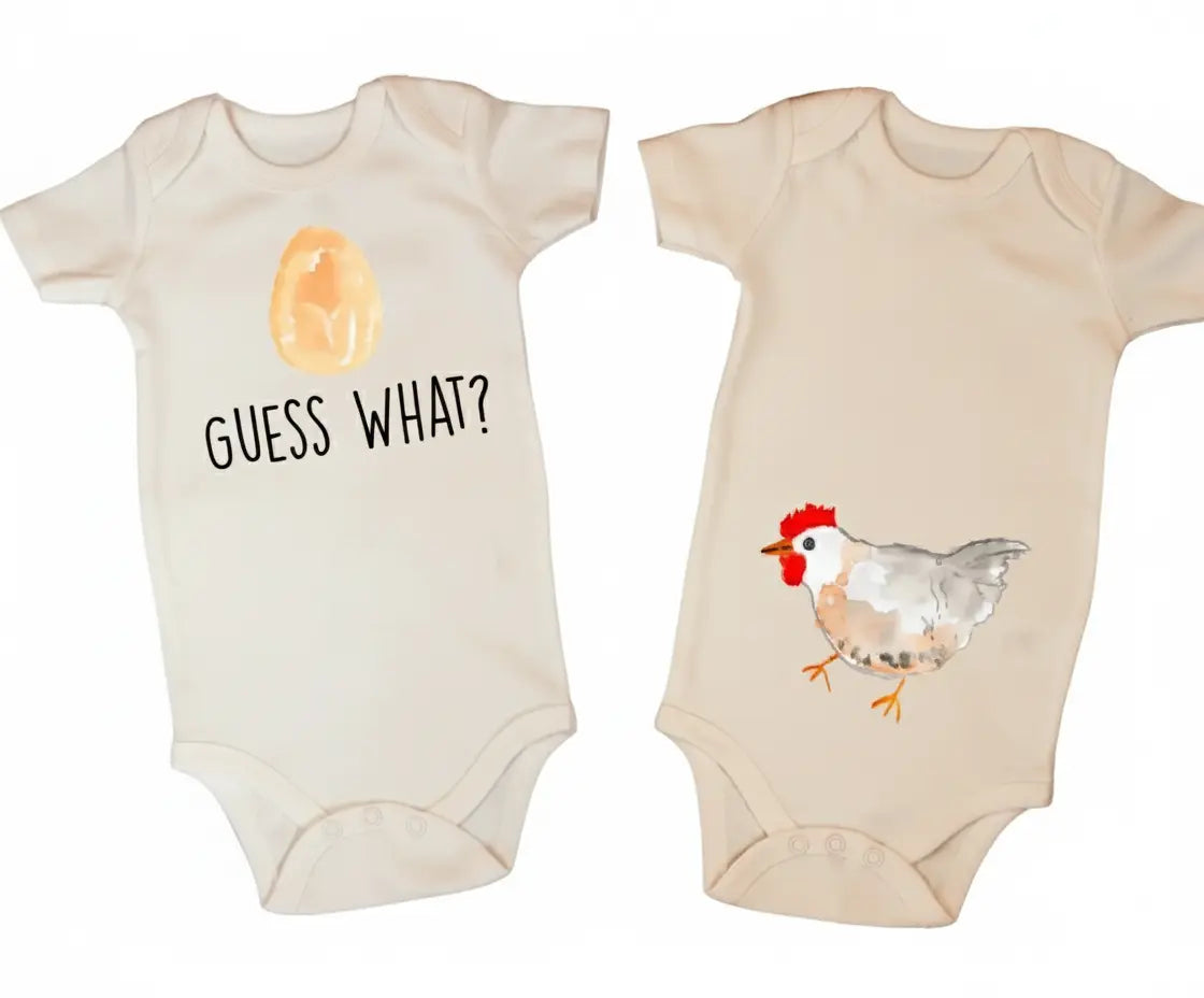 Chicken Guess What Newborn Baby Onesie® Bodysuit GS1