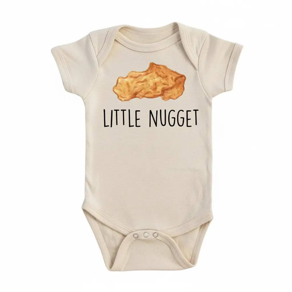 Chicken Nugget Newborn Baby Onesie® Bodysuit GS1