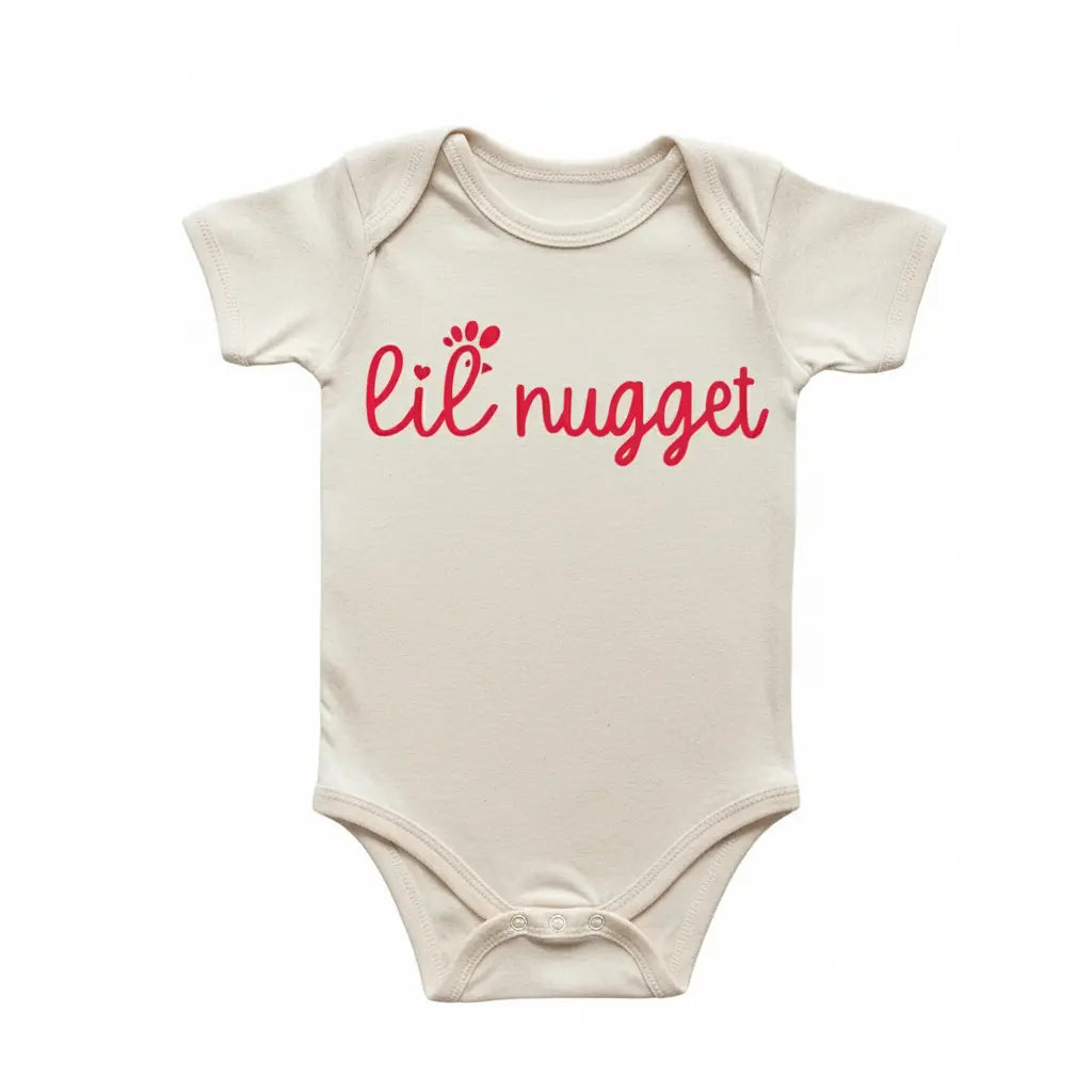 Chicken Nugget Newborn Baby Onesie® Bodysuit GS1