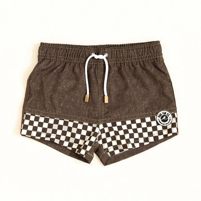 ACID WASH CACAO SWIMMIE