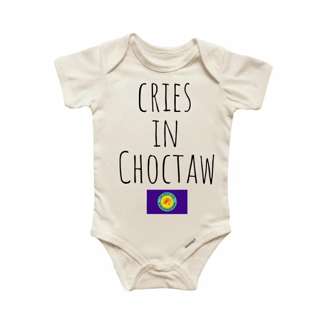 Choctaw Native American Newborn Baby Onesie® Bodysuit