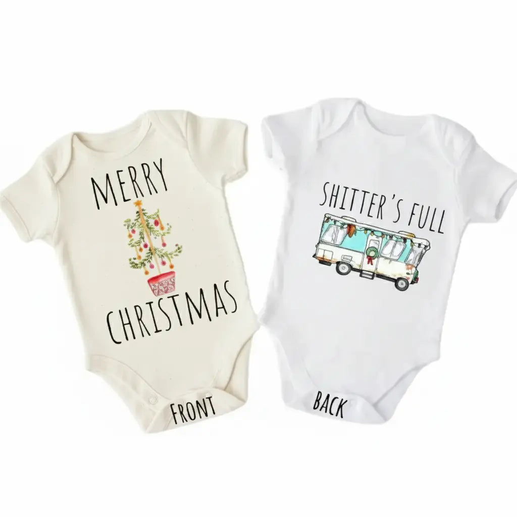 Christmas Vacation Newborn Baby Onesie® Bodysuit GS1
