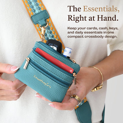 Clip & Go Strap w/Zippered Pouch Fun Dots