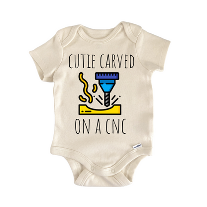 Cnc Machine Router Wood Newborn Baby Onesie® Bodysuit