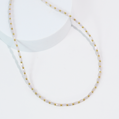 Coastal Bloom Beads Necklace