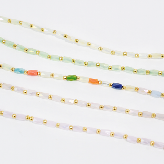 Coastal Bloom Beads Necklace