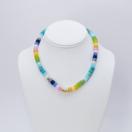 Coastal Girl Gemstone Necklace