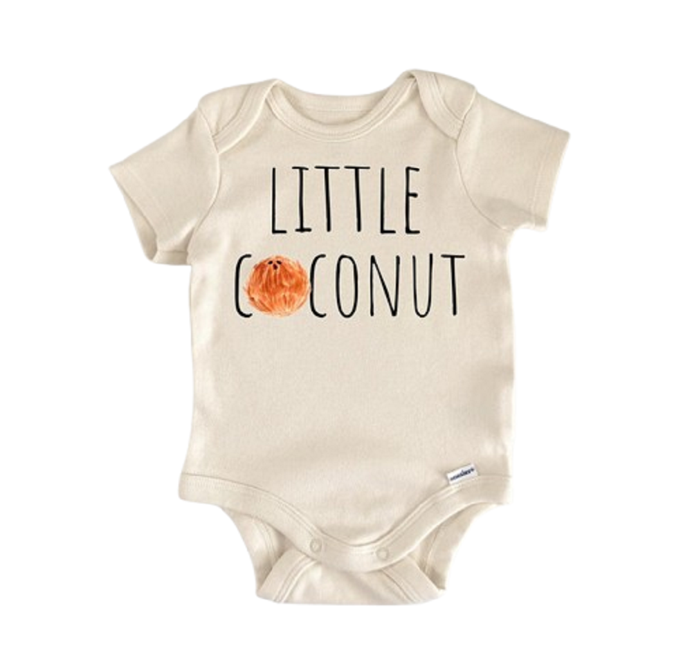 Coconut Tropical Newborn Baby Onesie® Bodysuit