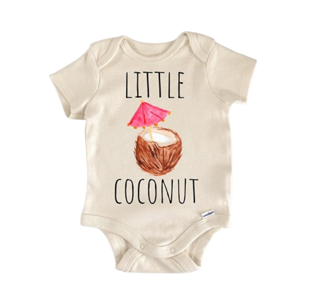 Coconut Tropical Newborn Baby Onesie® Bodysuit