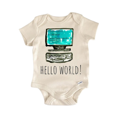 Coder Coding Programmer Newborn Baby Onesie® Bodysuit