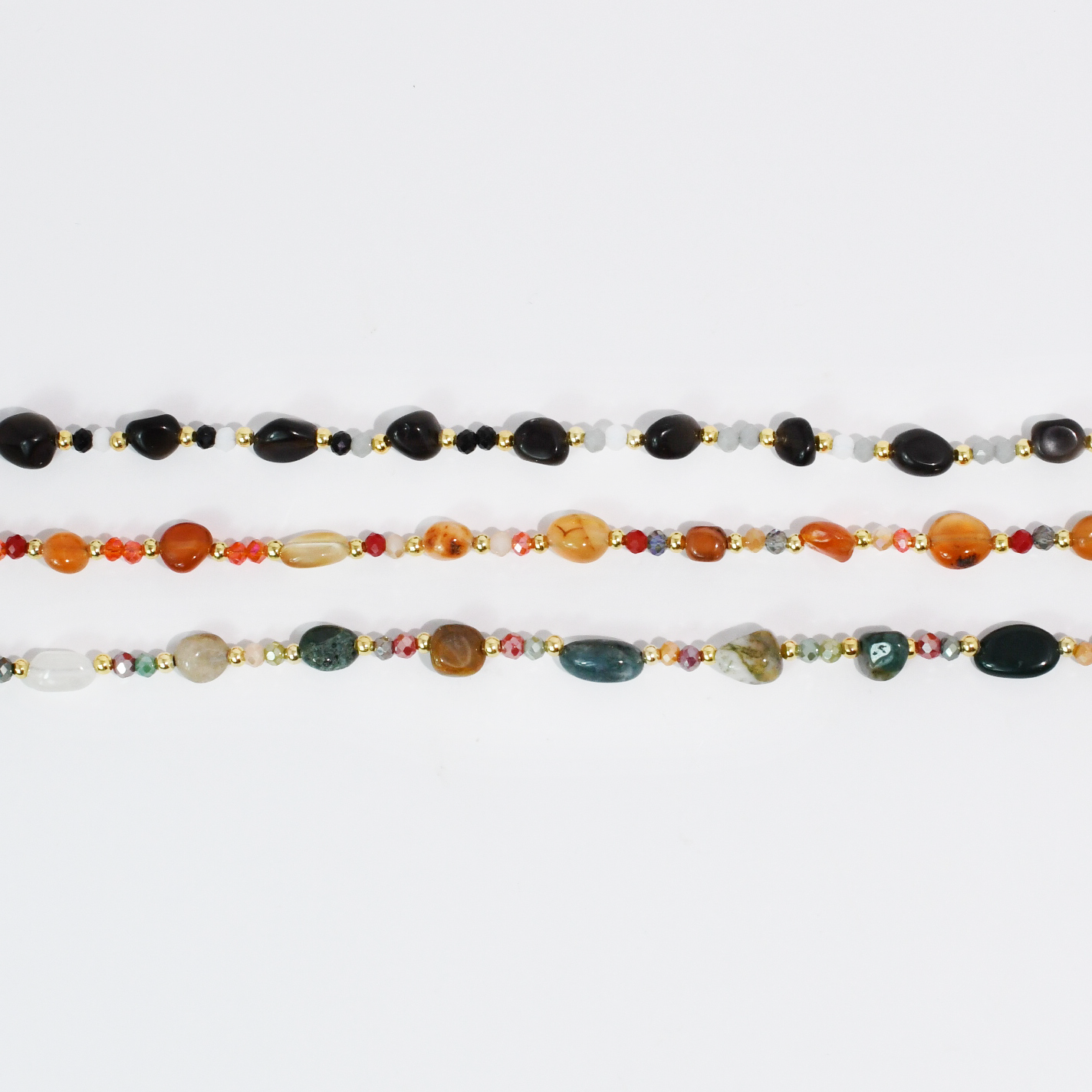 Colors of Autumn Beads Necklace
