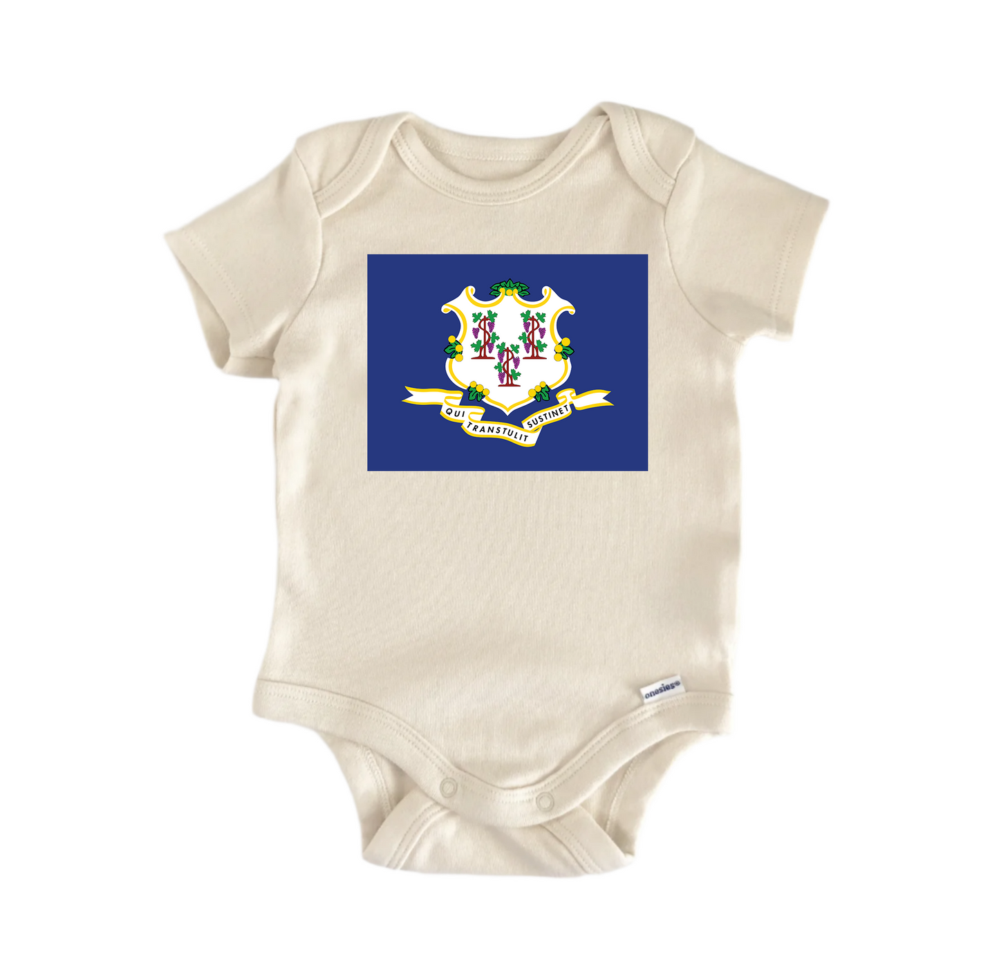 Connecticut Newborn Baby Onesie® Bodysuit