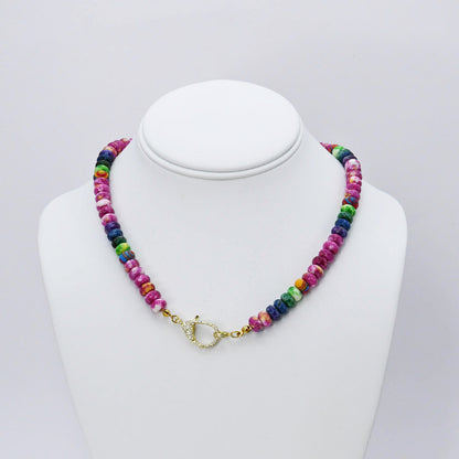Cool Girl Gemstone Necklace