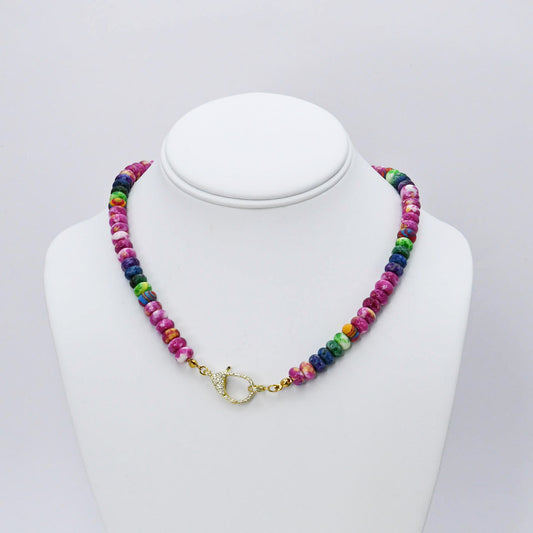 Cool Girl Gemstone Necklace