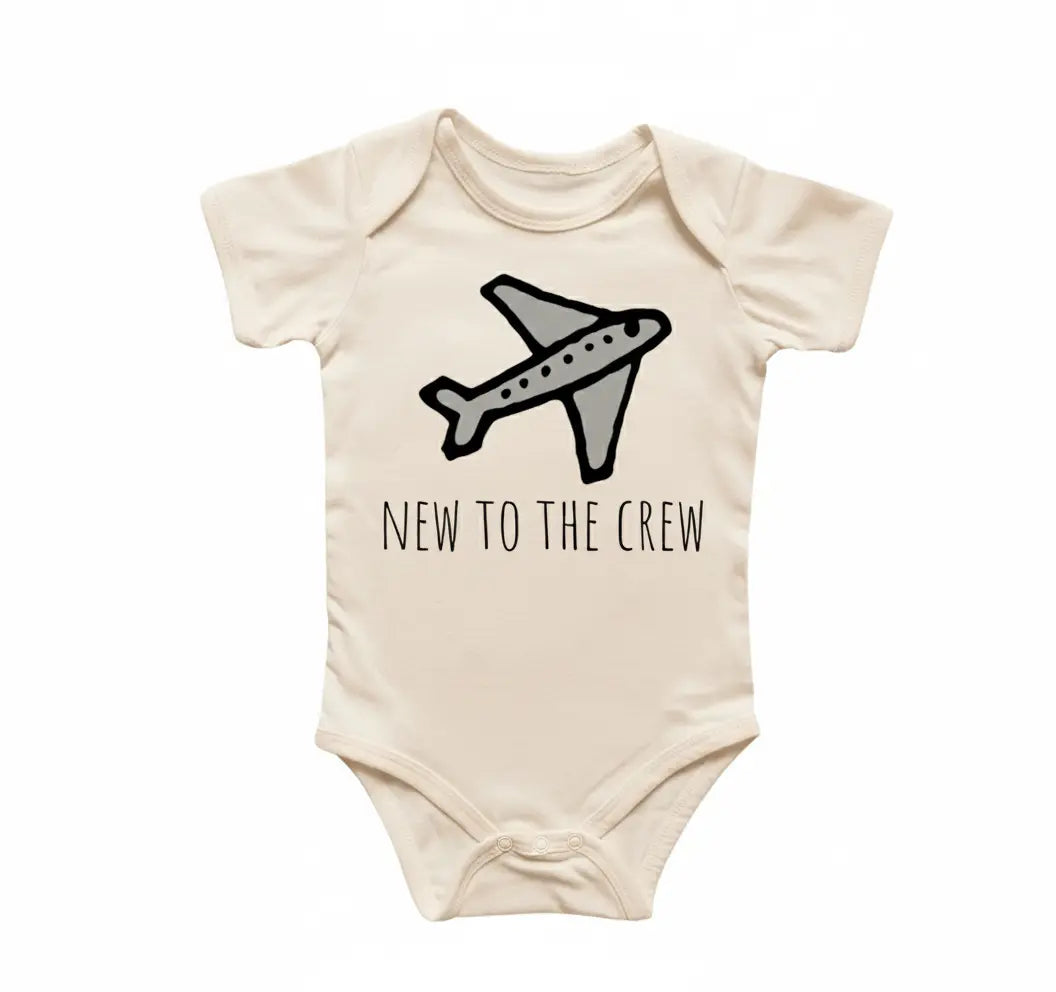 Copilot Pilot Airplane 1 Newborn Baby Onesie® Bodysuit