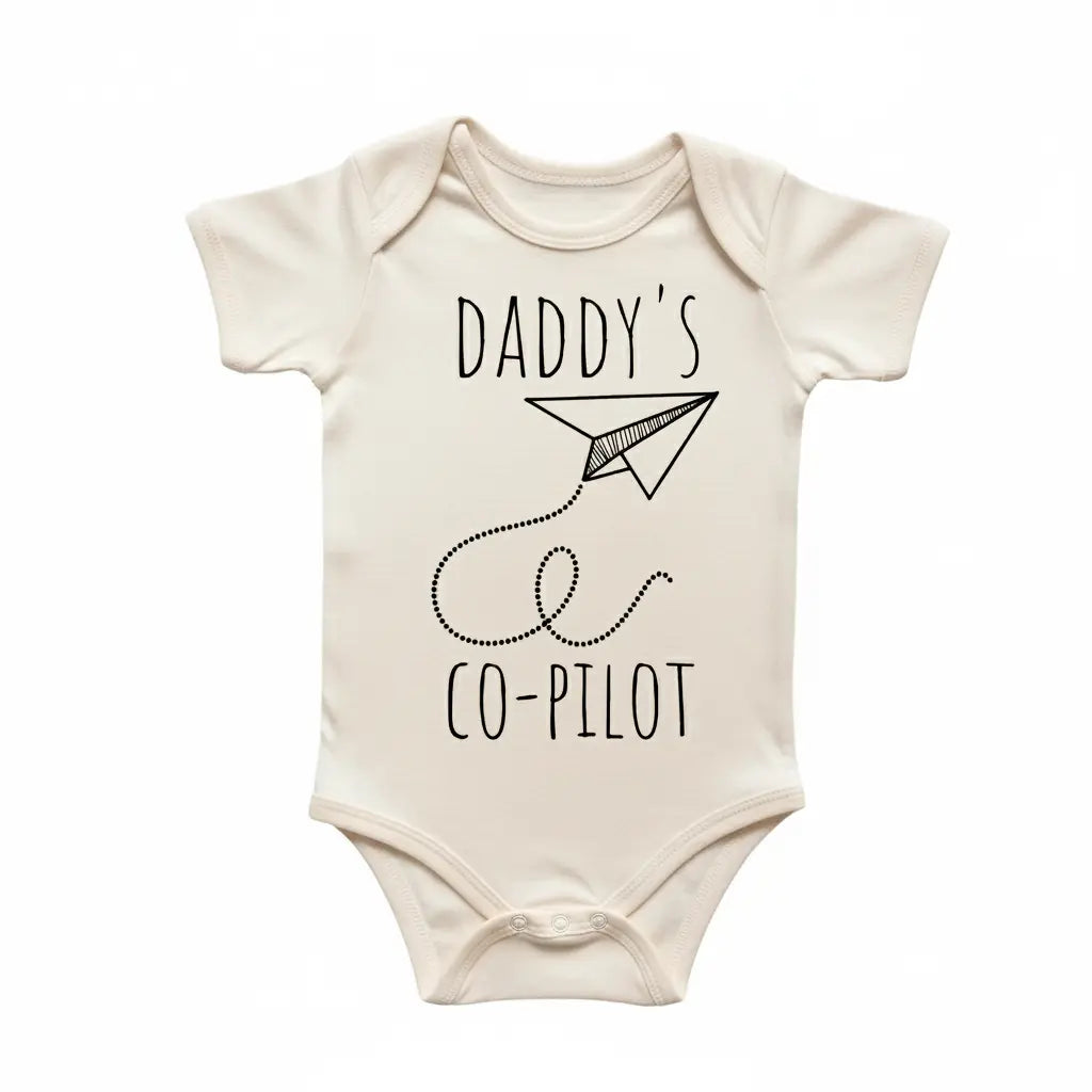 Copilot Pilot Airplane Newborn Baby Onesie® Bodysuit GS1